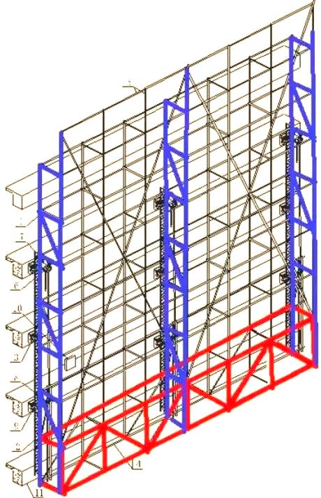 附著式升降腳手架的構(gòu)造優(yōu)勢(shì)與施工安全指南